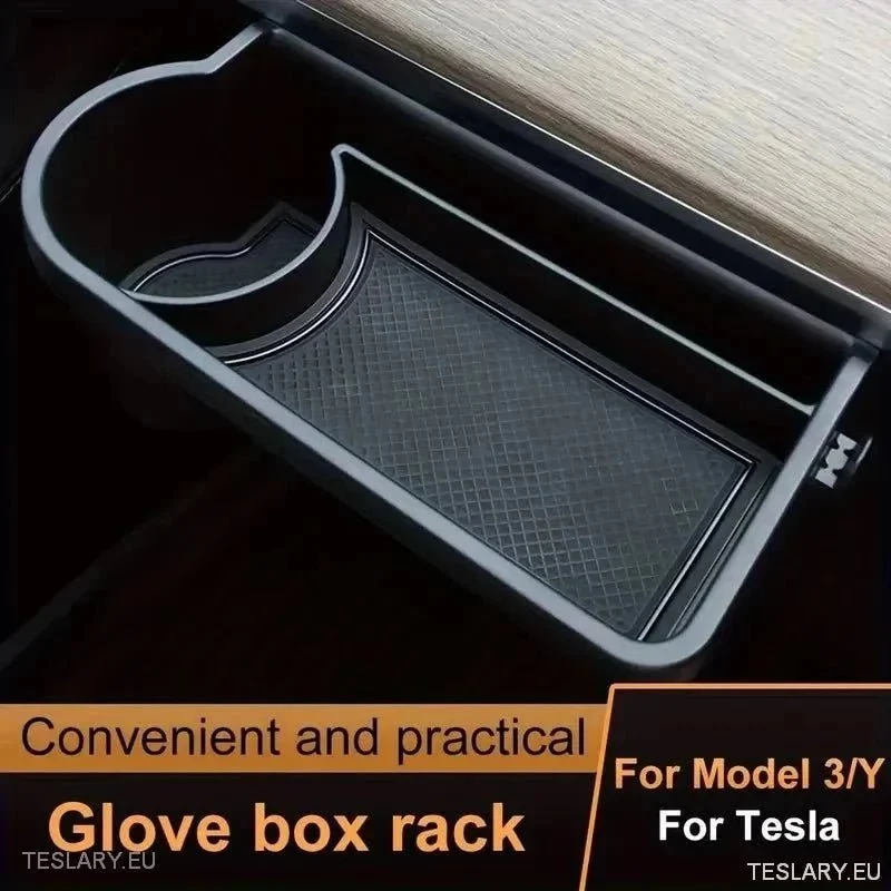 Boîte à gants Tesla 3/Y : organiseur de rangement externe