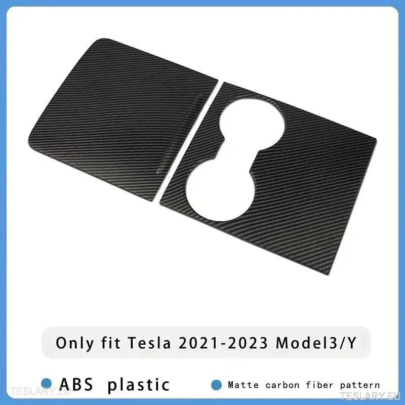 Housse de console centrale en plastique de qualité supérieure pour Tesla 3/Y