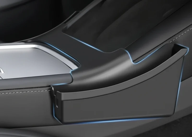 Tesla Model 3 / Y Organisateur de console centrale pour rangement côté passager et conducteur