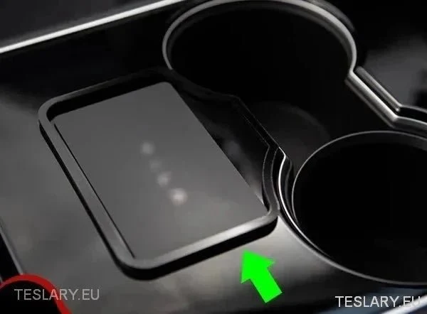 Porte-clés de console centrale Tesla 3/Y