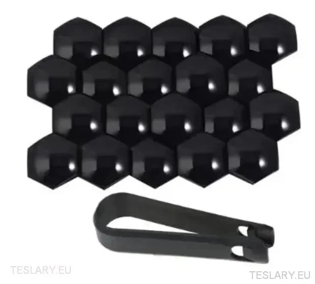 Kits de cache-écrous décoratifs pour Tesla 3/Y/S/X avec logo central