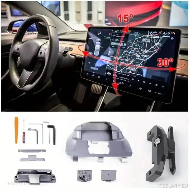Kit de montage pivotant et rotatif pour écran Tesla Model 3 /Y