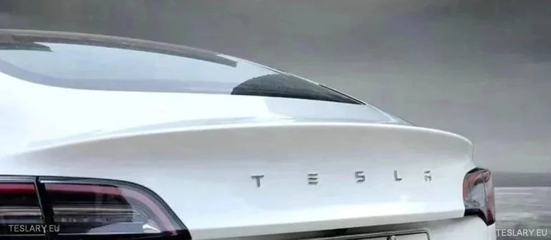 Lettre TESLA 3D ABS, nouveau style de logo pour votre Tesla Model 3 YSX