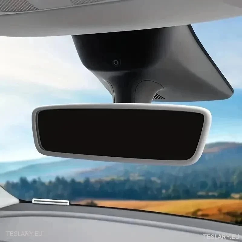 Tesla Model 3 / Y Protections de bord de rétroviseur en silicone blanc, noir, rose, rouge et gris