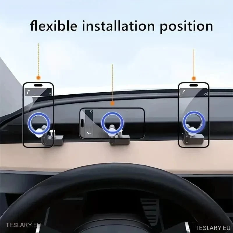 Tesla Model Support magnétique pour téléphone 3/Y à 360 degrés