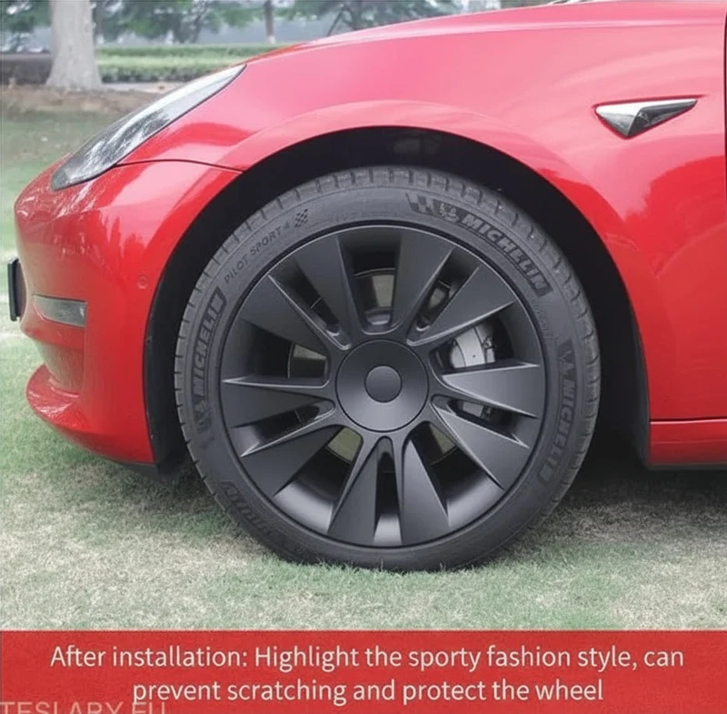 Tesla Model 3 enjoliveurs de roue style couteau de 18 pouces