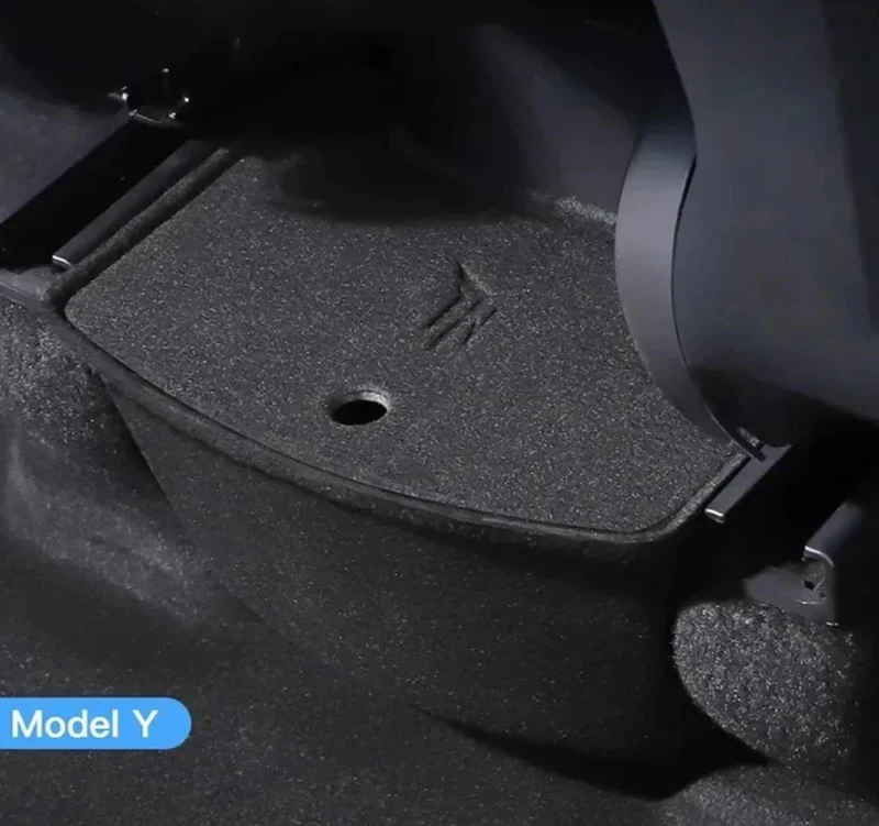 Console centrale de rangement arrière Tesla Y (style flocage)