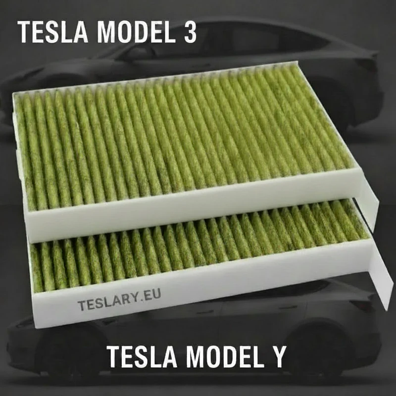 Kit de remplacement du filtre à air interne (pollen) pour Tesla Models 3 / Y (Les deux filtres) - 1107681-00