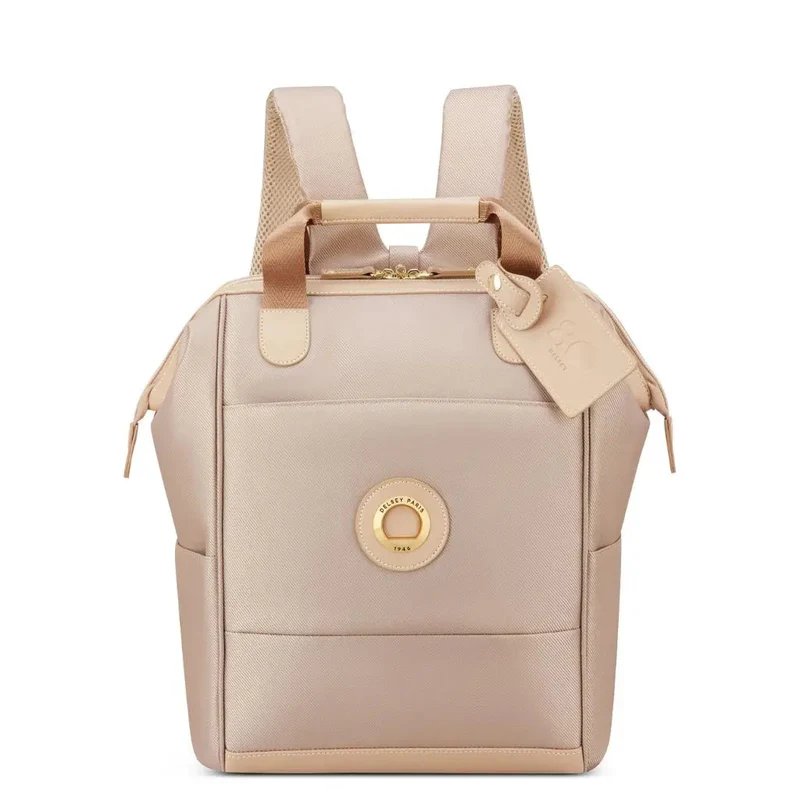 Delsey Chatelet Air 2.0 14" Laptop Tote Backpack - Beige Rose