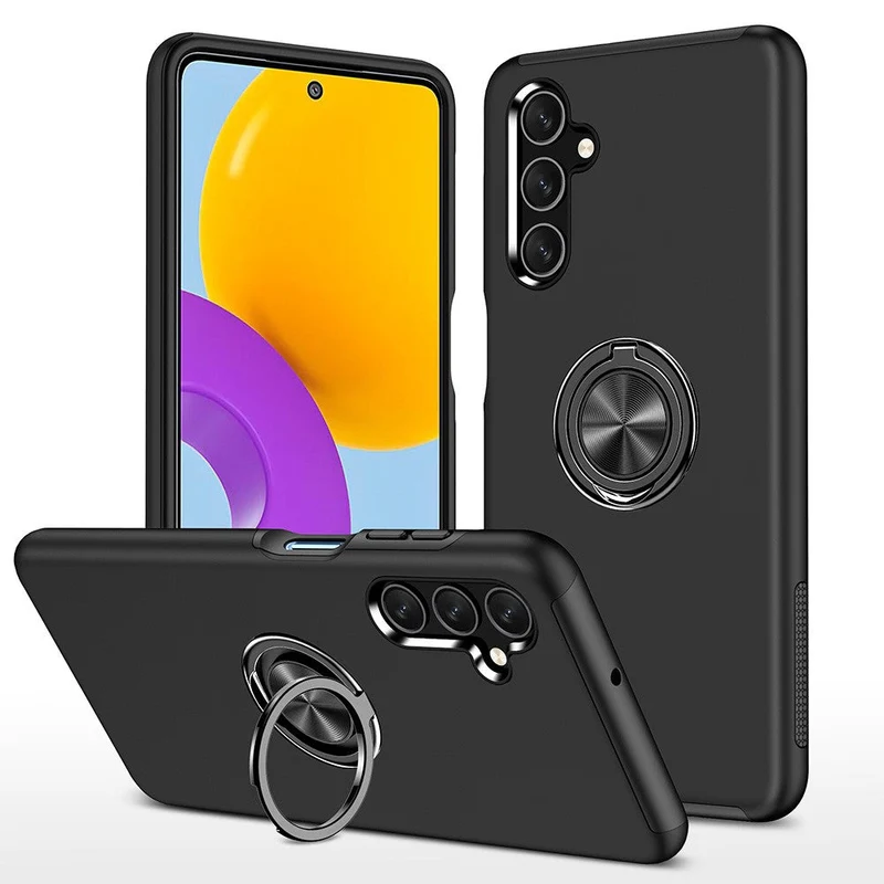 Redefine Magnetic Ring Holder Case for Samsung Galaxy A23 4G (Black)