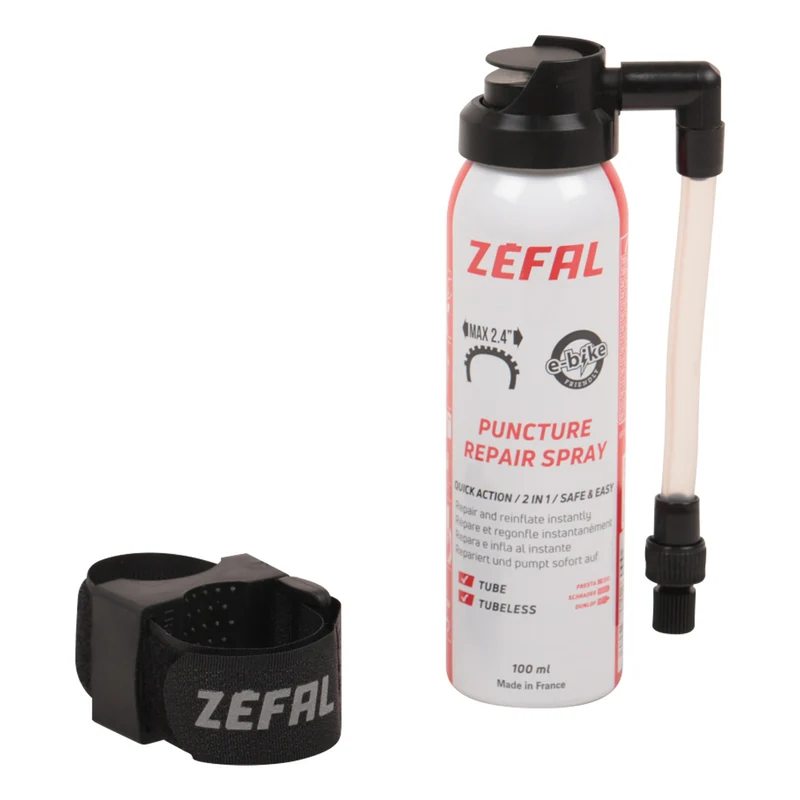 Gonfia e Ripara Zefal con supporto - 100 ml