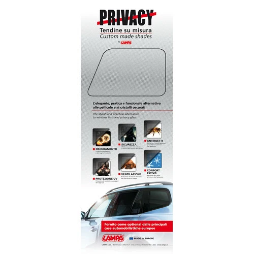 Lampa Poster cm 58x160, Tendine Privacy 99172