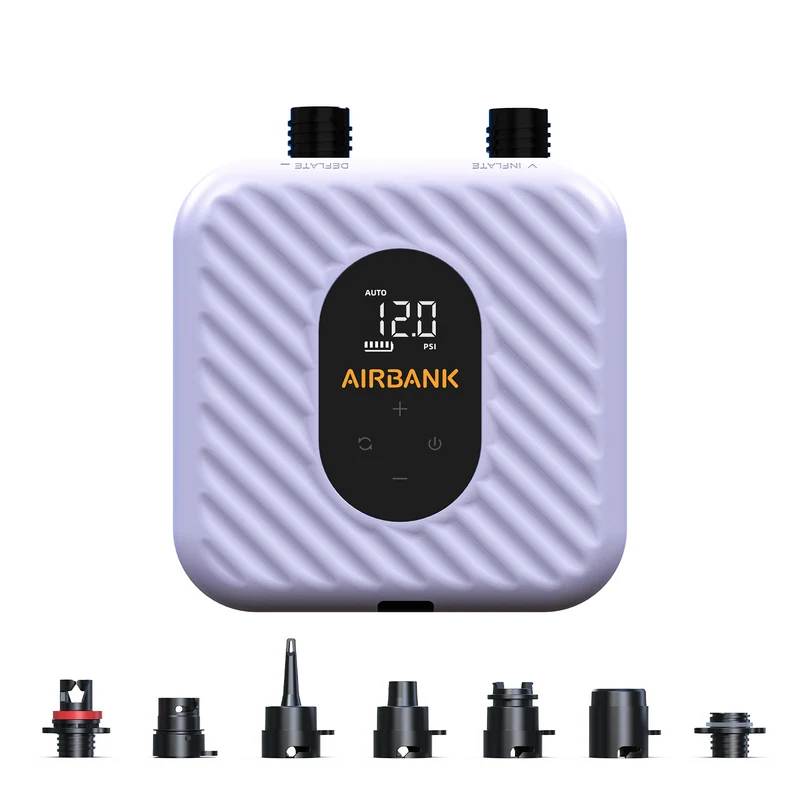 AIRBANK Lilac Rechargeable SUP Pump