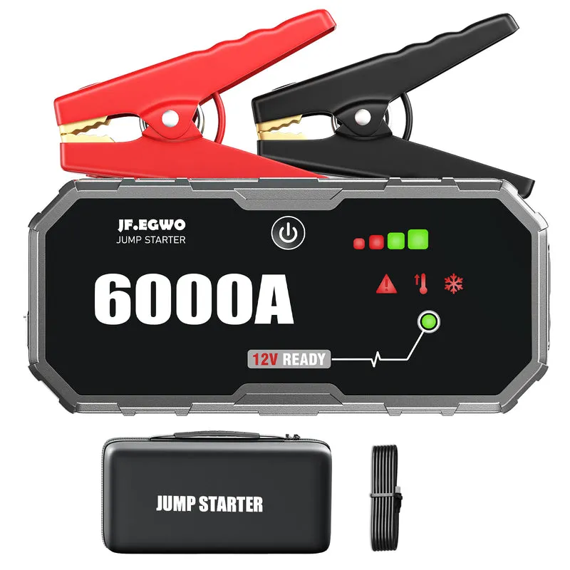 JFEGWO F40-6000A Car Jump Starter Battery Charger
