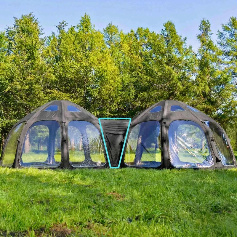 Coody Connector Aurora Dome-to-Aurora Dome (Black)