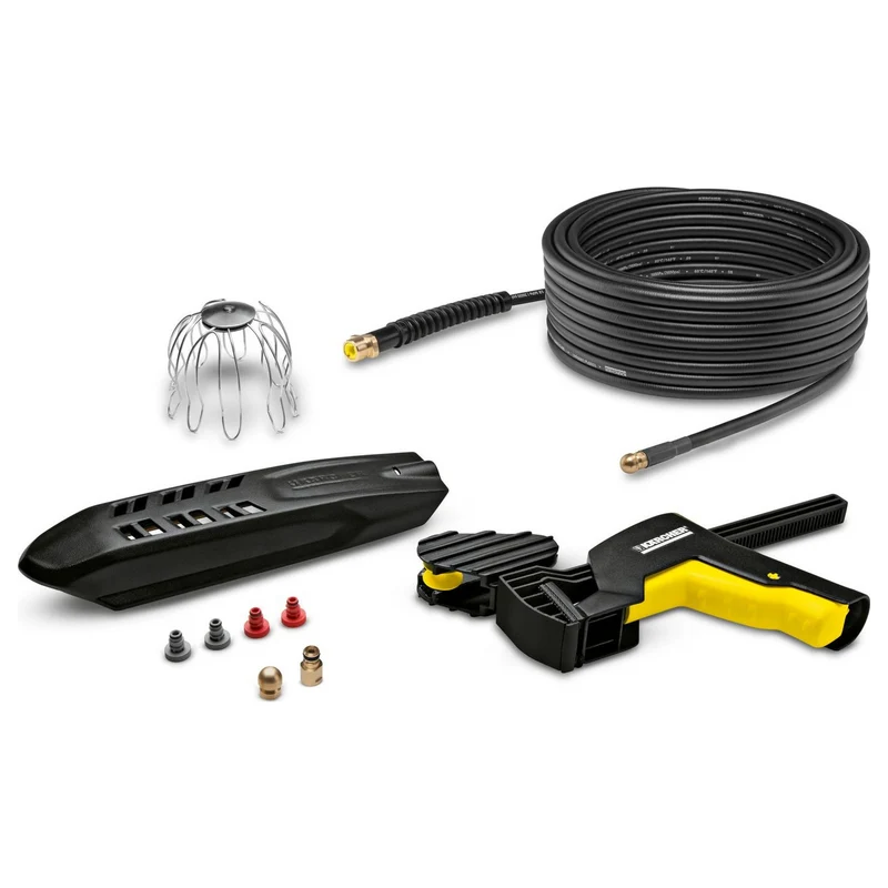 Kit de nettoyage pour gouttières et canalisations Kärcher 2,642-240,0 20 m