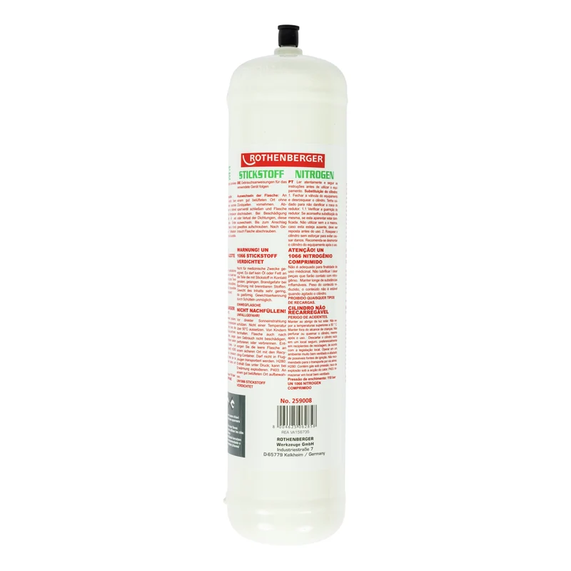 Bouteille d'azote Rothenberger 950 cm³