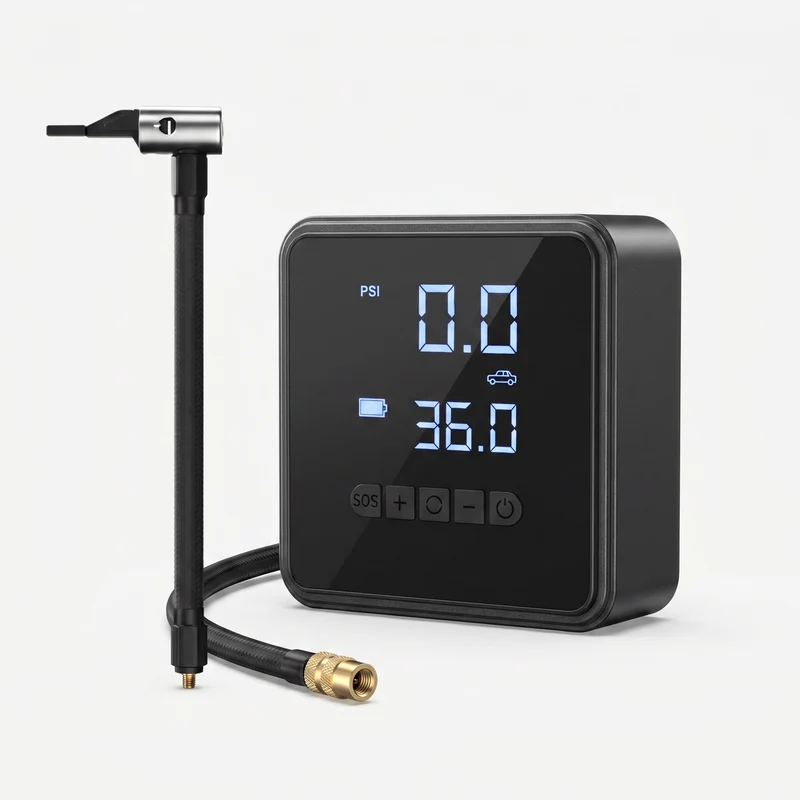 Compresseur air numérique - gonfleur USB-C