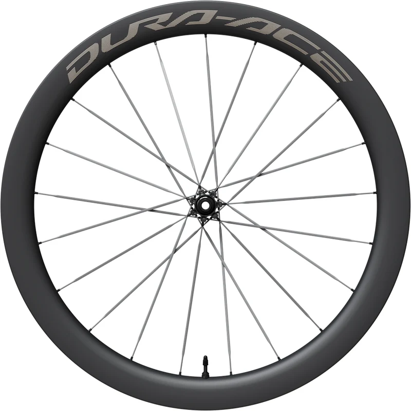 Ruota anteriore Shimano Dura-Ace WH-R9370-C50-TL-F - Nero