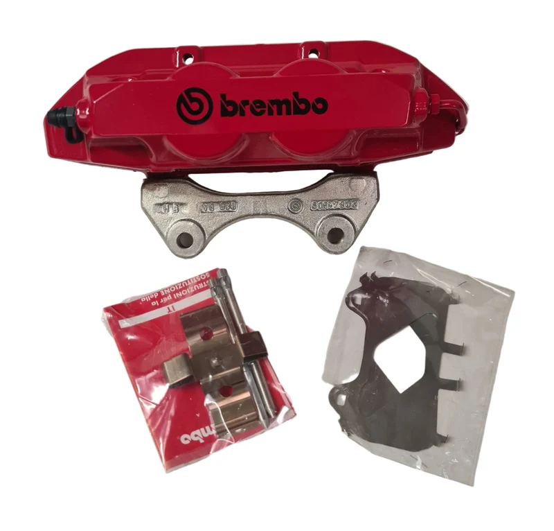 Brembo Brake Caliper, Offside RED - Punto Abarth esseesse 2010-2013