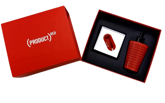 Key Cover & Sanitizer Dispenser - 500 (Red)