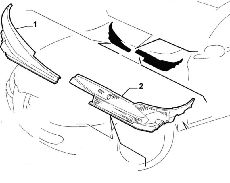 Scuttle Panel Trims - 147