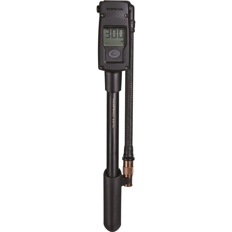Minipompa per ammortizzatori Topeak PocketShock Digital con valvola