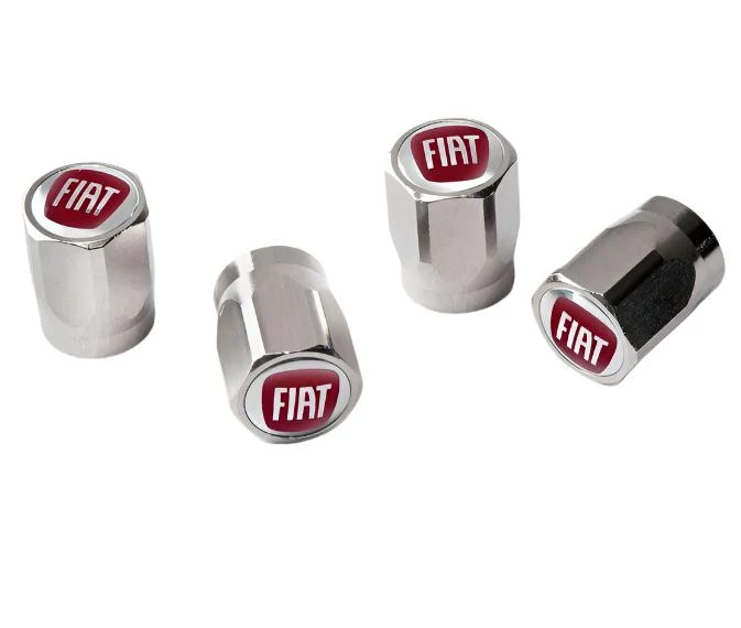 Tyre Valve Kit with Fiat Logo