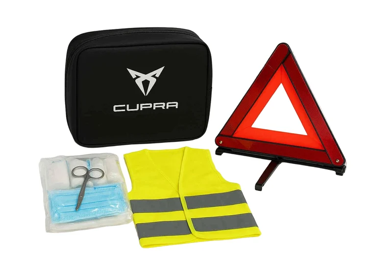 Seat / Cupra Car Safety Kit (First Aid, Warning Triangle, Vest)
