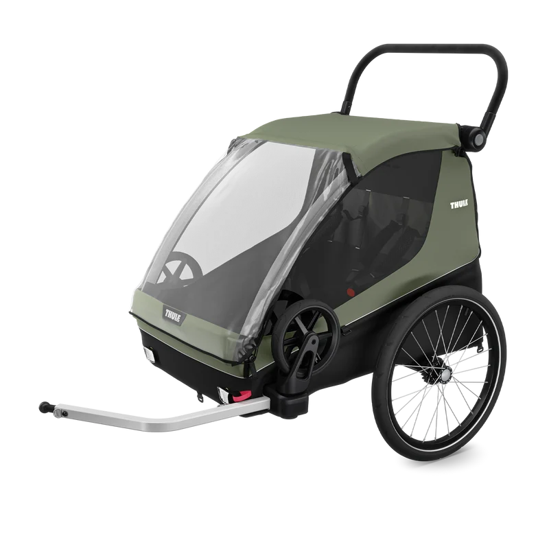 Rimorchio da bici Thule Courier - Verde