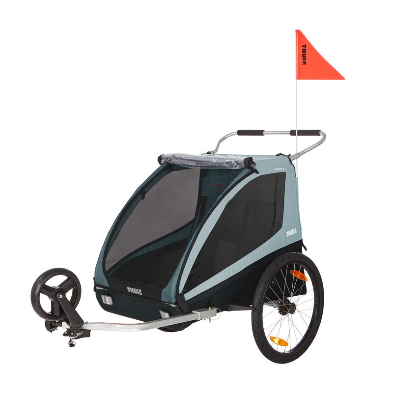 Rimorchio da bici Thule Coaster XT - Blu