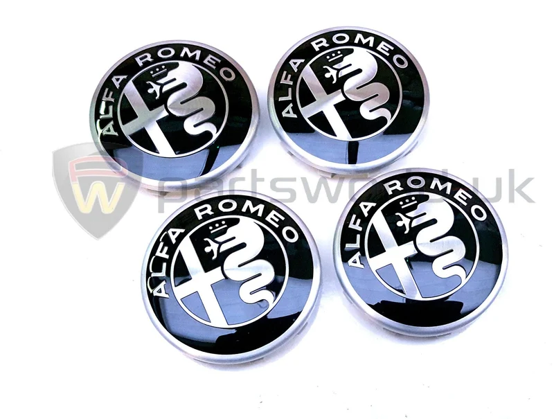Centre Caps Set (60mm) - 159, Giuletta, Brera Coupe, Brera Spider