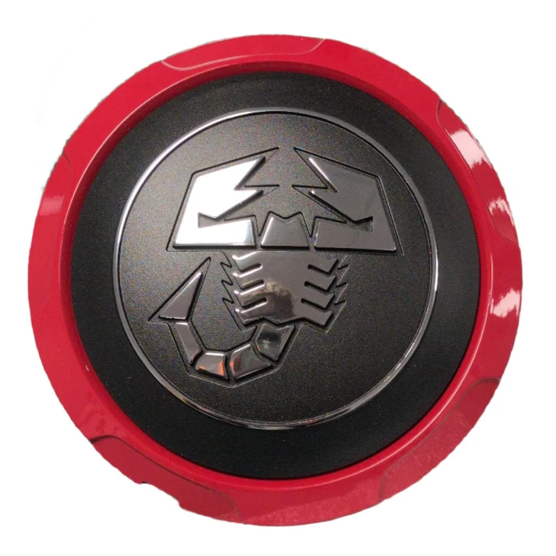 Centre Cap (Red & Black) - Abarth 500/595/695 & Punto Evo