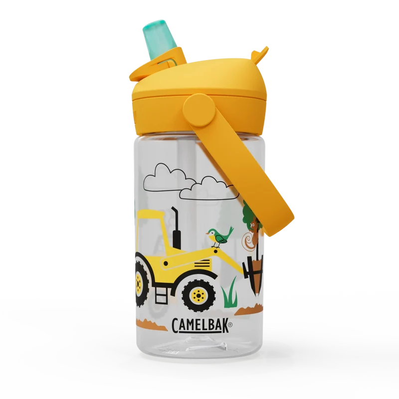 Borraccia bambino Camelbak Thrive Flip Straw 410 ml - Tractors