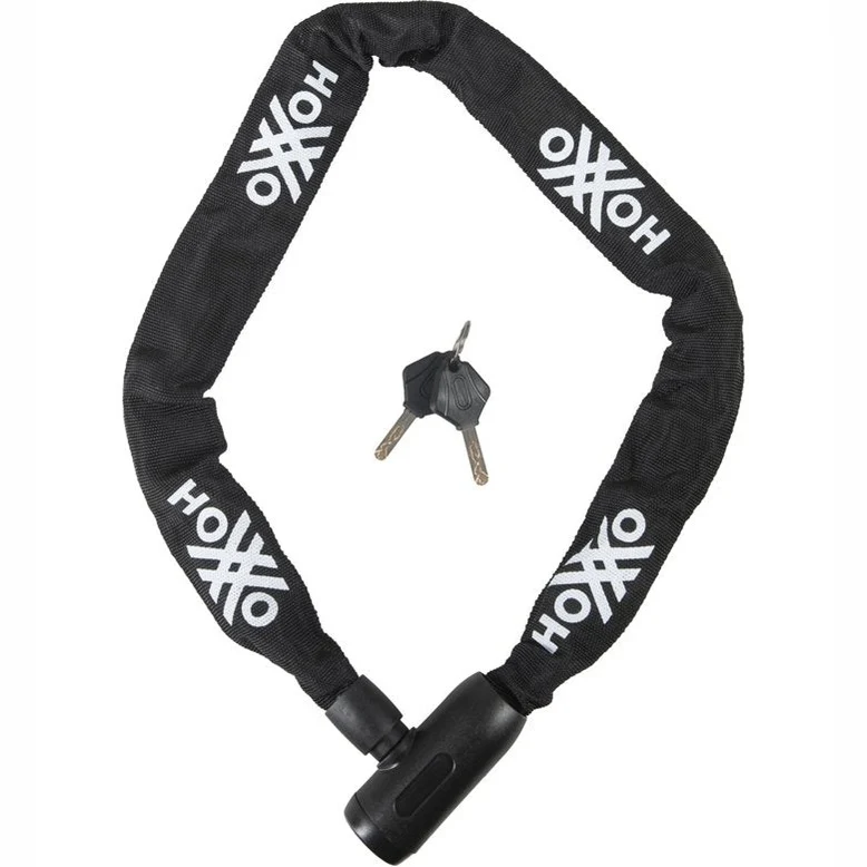 Catena Hoxxo con chiave 90 cm - Nero
