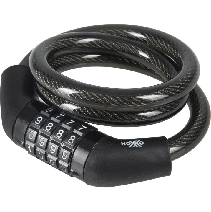 Lucchetto Hoxxo con combinazione 80 cm - Nero