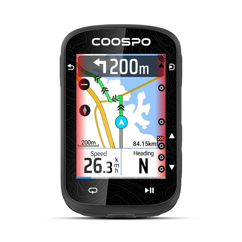 Ciclocomputer Coospo Gps CS600 - Nero