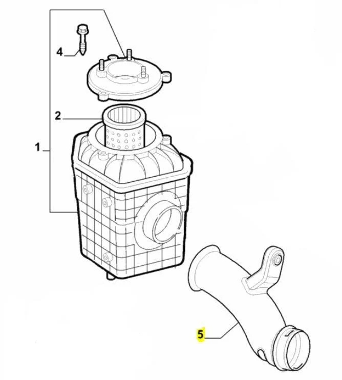 Air Filter Intake - 147 GTA