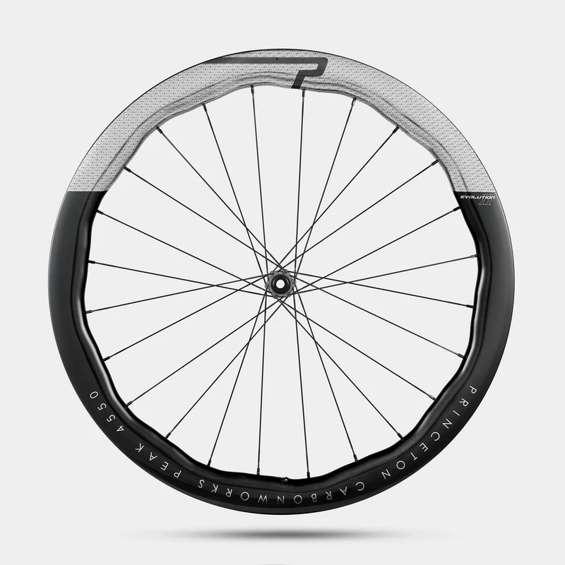 Ruote Princeton Peak 4550 EVO II Disc DT 180 EXP CL - Nero Chrome