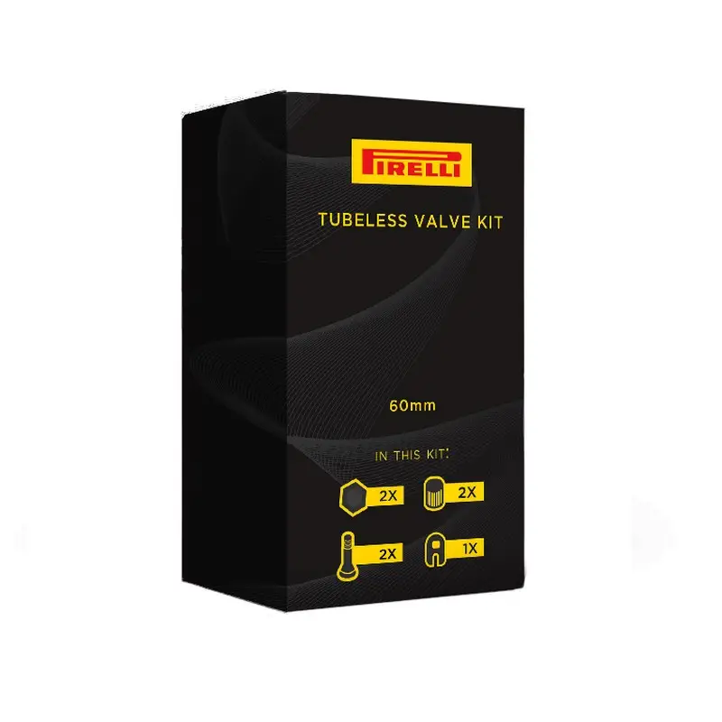 Kit valvole Tubeless Pirelli - 60 mm