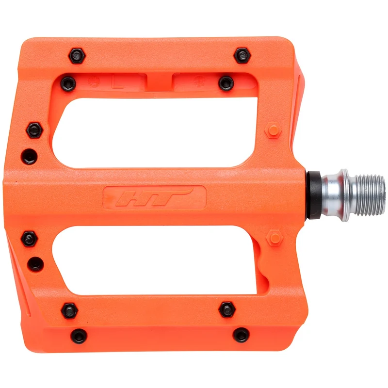 Pedali flat HT PA12A - Arancio