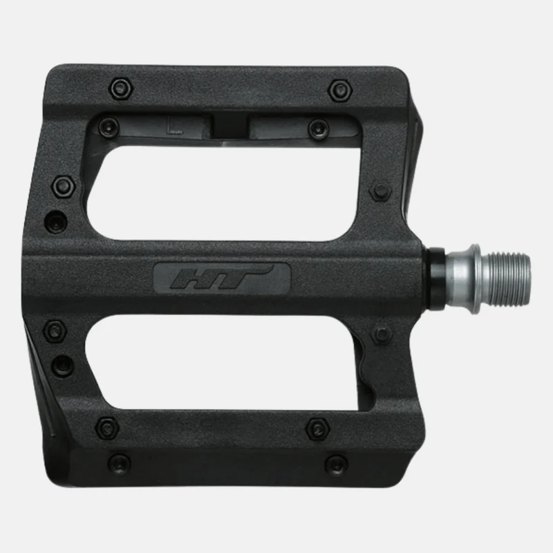 Pedali flat HT PA12A - Nero