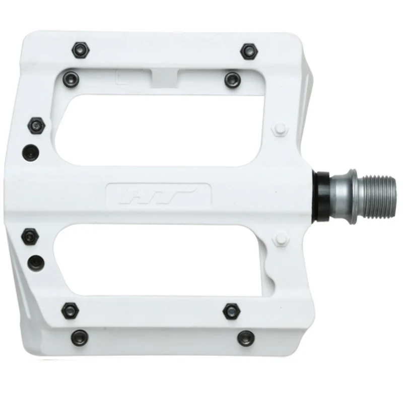 Pedali flat HT PA12A - Bianco