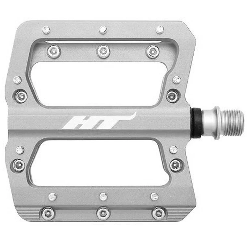 Pedali flat HT AN14A - Argento