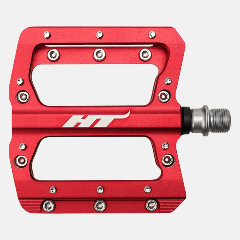 Pedali flat HT AN14A - Rosso