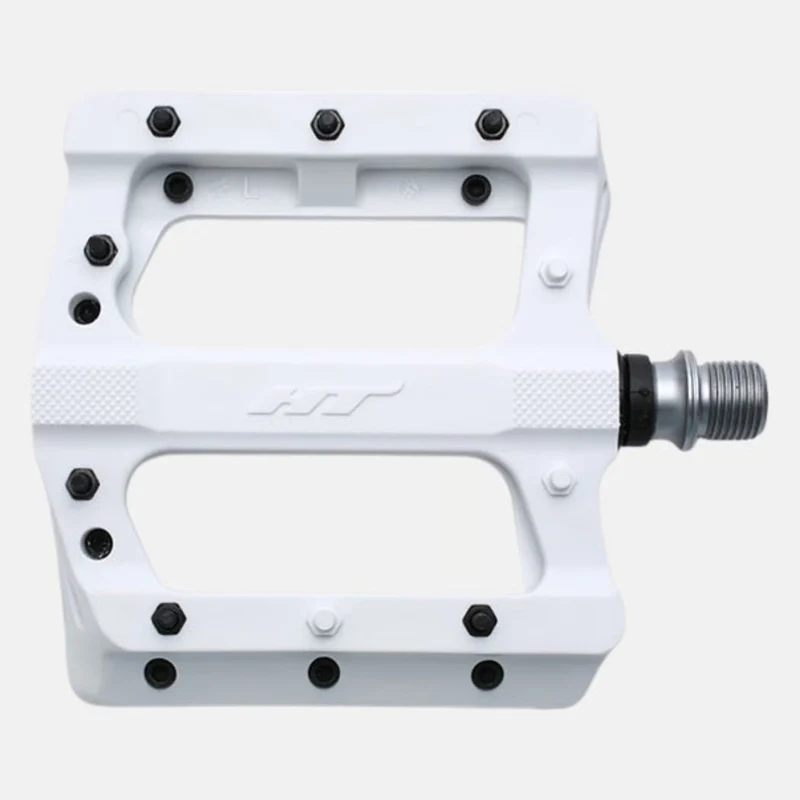 Pedali flat HT PA01A - Bianco