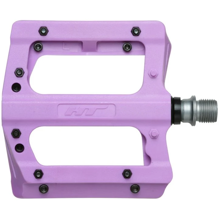 Pedali flat HT PA12A - Viola