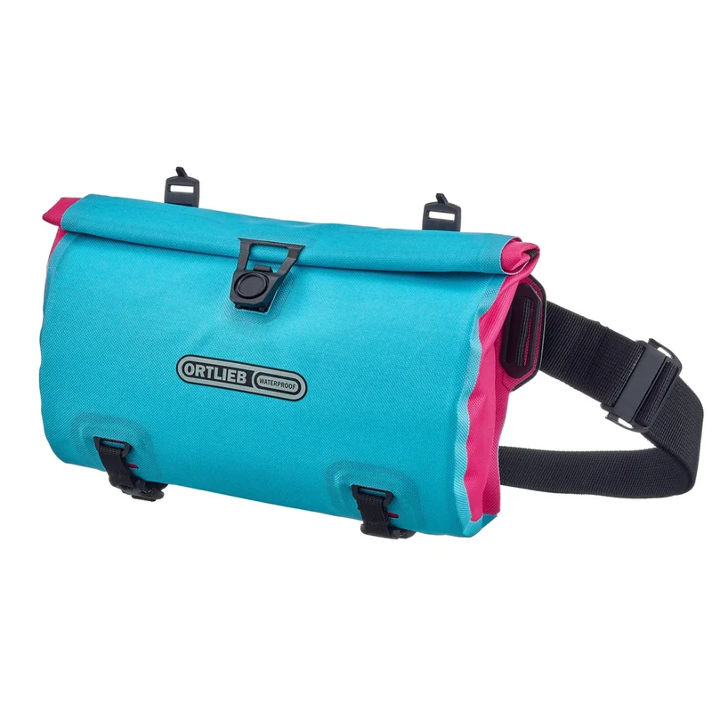 Borsa manubrio Ortlieb Velo-Sling Cyber - Blu rosa
