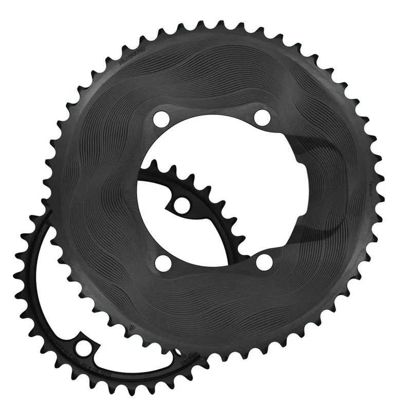 Corone Alugear Aero 2x12 110 BCD 4b Shimano Asymmetric - 50-34T