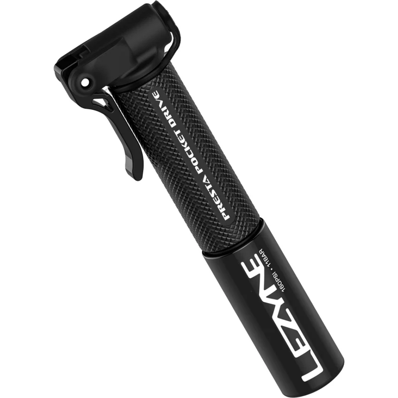 Mini-pompa Lezyne Presta Pocket Drive - Nero